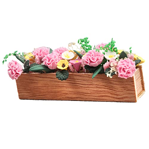 ADOCARN Puppenbett Zubehör Feen Miniatur Miniatur Blumenbett Requisite Accessoire ADOCARN Puppenbett Zubehör Feen Miniatur Miniatur Blumenbett Requisite Accessoire von ADOCARN