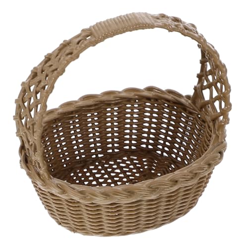 ADOCARN Mini-Korb spielzeugkorb Art Decor Korbspielzeug Miniaturkorb Chic-Dekoration Gefälligkeiten Korb Mini-Hauskörbe Mini-Körbe-Modell Mini-Hausdekoration Mikroszenenkörbe Harz Brown ADOCARN Mini-Korb spielzeugkorb Art Decor Korbspielzeug Miniaturkorb Chic-Dekoration Gefälligkeiten Korb Mini-Hauskörbe Mini-Körbe-Modell Mini-Hausdekoration Mikroszenenkörbe Harz Brown von ADOCARN