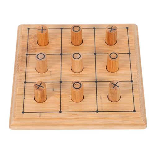 ADOCARN Mini-brettspiel Aus Holz: Pädagogisches Tischbrettspiel Für Kinder, Familienparty-Spielzeug – Indoor-aktivitäten, Geburtstags- Und Reise-Retro-spaß-Set von ADOCARN