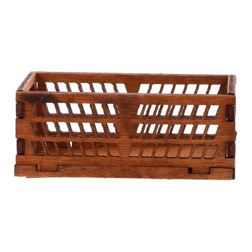 ADOCARN Miniature Storage Basket für Puppenhaus Kleiner Aufbewahrungskorb für Dekoration und DIY Puppenhaus Zubehör Kreative Spielwelten und Sammler ADOCARN Miniature Storage Basket für Puppenhaus Kleiner Aufbewahrungskorb für Dekoration und DIY Puppenhaus Zubehör Kreative Spielwelten und Sammler von ADOCARN