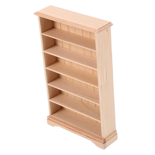ADOCARN Möbel Ornament DIY Puppenhaus Bücherregal Modell Holzschrank für Kinderzimmer Dekoration Vielseitig Einsetzbar Wohnzimmer und Schlafzimmer Detailgetreu und Realistisch ADOCARN Möbel Ornament DIY Puppenhaus Bücherregal Modell Holzschrank für Kinderzimmer Dekoration Vielseitig Einsetzbar Wohnzimmer und Schlafzimmer Detailgetreu und Realistisch von ADOCARN