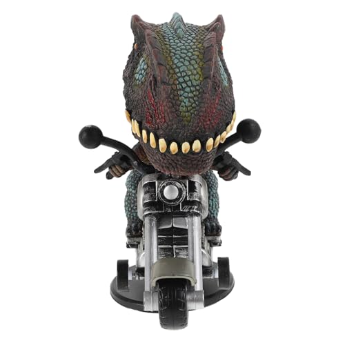 ADOCARN Motorradmodelldekoration Kindermotorradmodell Drehbares Desktop -Ornamente Simulation Motorrad Reitende Motorradstatue Kinderspielzeug Desktop - Plastik von ADOCARN