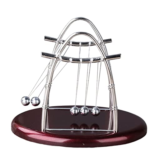 ADOCARN Newton Pendelspielzeug für Kleines Newton's Cradle mit Bällen Energie und Kreativen Fähigkeiten für Büro und Wohnraumdekoration ADOCARN Newton Pendelspielzeug für Kleines Newton's Cradle mit Bällen Energie und Kreativen Fähigkeiten für Büro und Wohnraumdekoration von ADOCARN
