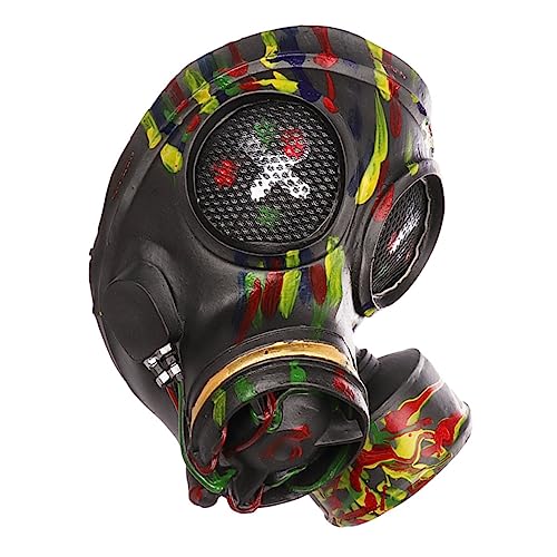 ADOCARN Punk Gashaube, Schreckliche Maske, Party Kostümzubehör, Halloween Kostümzubehör, Verkleidungsparty Zubehör, Party Cosplay, Halloween Kopfbedeckung, Cosplay Gesichtsmaske, ADOCARN Punk Gashaube, Schreckliche Maske, Party Kostümzubehör, Halloween Kostümzubehör, Verkleidungsparty Zubehör, Party Cosplay, Halloween Kopfbedeckung, Cosplay Gesichtsmaske, von ADOCARN