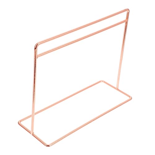 ADOCARN Puppenhaus Mini -Kleidung Rack Kleiderständer Zubehör Für Puppenstubenständer Mini-kleiderbügel Puppenhaus-aufhänger Roségold Eisen ADOCARN Puppenhaus Mini -Kleidung Rack Kleiderständer Zubehör Für Puppenstubenständer Mini-kleiderbügel Puppenhaus-aufhänger Roségold Eisen von ADOCARN