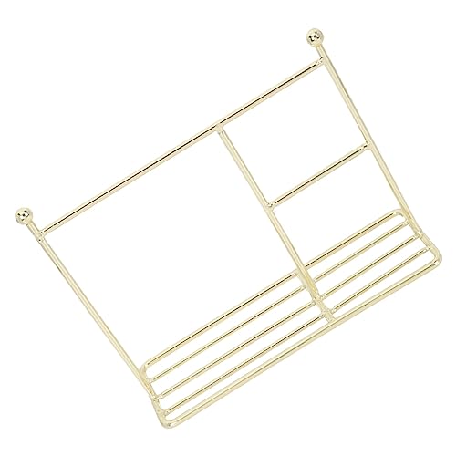 ADOCARN Puppenkleiderständer Kleine Puppenstubenpuppen Miniatur Display Kleiderbügel Für Mädchen Mini Kleiderständer Mini Kleiderstange Mini Kleiderständer Kleiderständer von ADOCARN