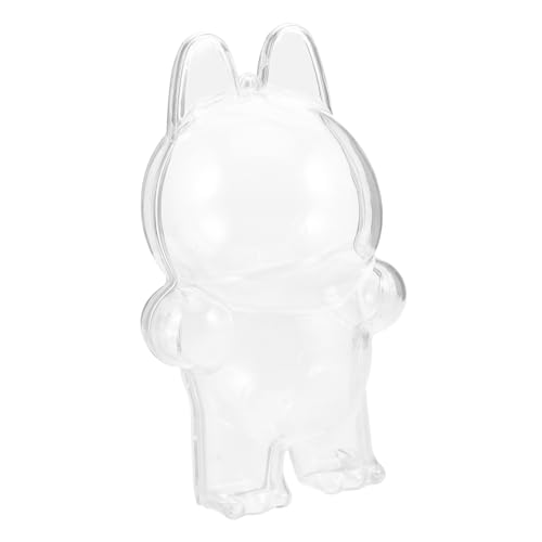 ADOCARN Puppenschutzhülle Vitrine Mini Puppenkoffer Durchsichtige Präsentationstasche Für Puppen Artefakt Schaukasten Ausstellungssammlungsboxen Kunsthandwerk Aufbewahrungskoffer von ADOCARN