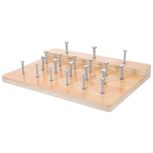 ADOCARN Rehabilitationstrainingsbrett Hand Fitness Zubehör Hand Auge Koordinationstrainer Handrehabilitationsbrett Rehabilitationstrainingsgerät Fingerübungswerkzeuge Aus Holz ADOCARN Rehabilitationstrainingsbrett Hand Fitness Zubehör Hand Auge Koordinationstrainer Handrehabilitationsbrett Rehabilitationstrainingsgerät Fingerübungswerkzeuge Aus Holz von ADOCARN
