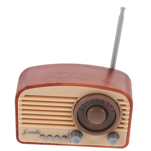 ADOCARN Retro Mini Radio Modell für Puppenhaus Dekoration Simuliertes Radio Ornament Kompakt für Kreative Wohnraumgestaltung und Miniaturwelten für Sammler und Fotografie ADOCARN Retro Mini Radio Modell für Puppenhaus Dekoration Simuliertes Radio Ornament Kompakt für Kreative Wohnraumgestaltung und Miniaturwelten für Sammler und Fotografie von ADOCARN