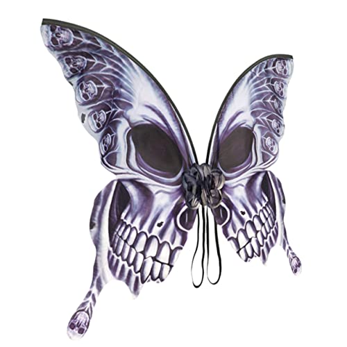 ADOCARN Schwarze Totenkopfflügel Große Schwarze Flügel Feen schmetterlingsflügel kostüm Schmetterlingskostümflügel Schmetterlingsflügel für Frauen Halloween schmetterlingskostüme für ADOCARN Schwarze Totenkopfflügel Große Schwarze Flügel Feen schmetterlingsflügel kostüm Schmetterlingskostümflügel Schmetterlingsflügel für Frauen Halloween schmetterlingskostüme für von ADOCARN