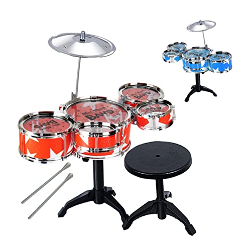 ADOCARN Set Kinder Schlagzeug Spielzeug Musikinstrument Baby Jazz Drum von ADOCARN
