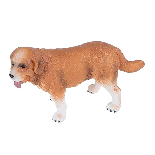 ADOCARN Simulationstiermodell Gartendekoration in Hundeform Welpenfigur Realistisches Hundemodell Figur Für Kindererziehung Für Hundeliebhaber PVC Orange ADOCARN Simulationstiermodell Gartendekoration in Hundeform Welpenfigur Realistisches Hundemodell Figur Für Kindererziehung Für Hundeliebhaber PVC Orange von ADOCARN