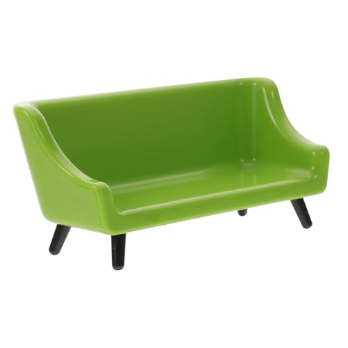 ADOCARN Sofa Modell Puppenhaus Zubehör für Kreative Raumgestaltung für Miniaturmöbel Sets Fördert die Fantasie und Hand Augen Koordination von Kindern von ADOCARN