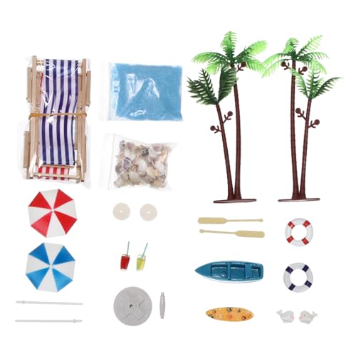 ADOCARN Sommer Accessoires Strand Mini Puppenhaus Zubehör Puppenhaus Sandkasten Zubehör Figuren Mikro Landschaftsornament Buntes Kunstharz ADOCARN Sommer Accessoires Strand Mini Puppenhaus Zubehör Puppenhaus Sandkasten Zubehör Figuren Mikro Landschaftsornament Buntes Kunstharz von ADOCARN