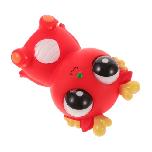 ADOCARN Starrender Drache Neuheitsspielzeug Handliches stressabbau Lustige Streiche Pop-Out-Augenquetschspielzeug kleines Quetschspielzeug Plastik rot ADOCARN Starrender Drache Neuheitsspielzeug Handliches stressabbau Lustige Streiche Pop-Out-Augenquetschspielzeug kleines Quetschspielzeug Plastik rot von ADOCARN