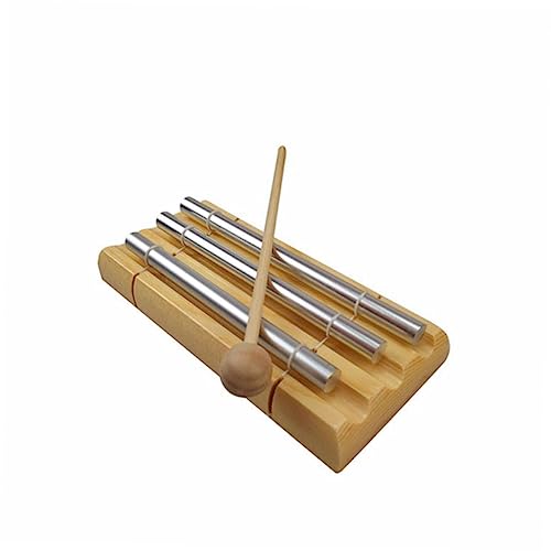 ADOCARN Trio Glockenspiel aus Holz für Kleinkinder Musikalisches mit Metallrohren für Percussion Meditation Musikalischen Entwicklung ADOCARN Trio Glockenspiel aus Holz für Kleinkinder Musikalisches mit Metallrohren für Percussion Meditation Musikalischen Entwicklung von ADOCARN