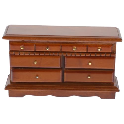 ADOCARN Tv Schrank aus Holz DIY Puppenhaus Möbel Dekorativer Nachttisch für Mini Häuser für Schreibtischdekoration Perfektes für Freunde ADOCARN Tv Schrank aus Holz DIY Puppenhaus Möbel Dekorativer Nachttisch für Mini Häuser für Schreibtischdekoration Perfektes für Freunde von ADOCARN