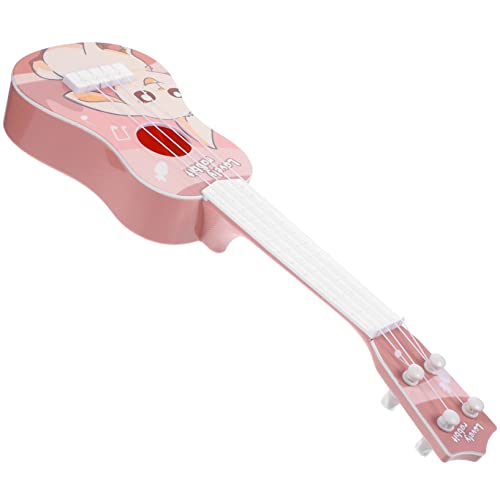 ADOCARN Ukulele Kinderinstrumente Ukulele Für Ukulele-Gitarre Für Musikinstrumente Für Kleinkinder Gitarrenspielzeug Aus Kunststoff Ukulele-Modell Plastik von ADOCARN