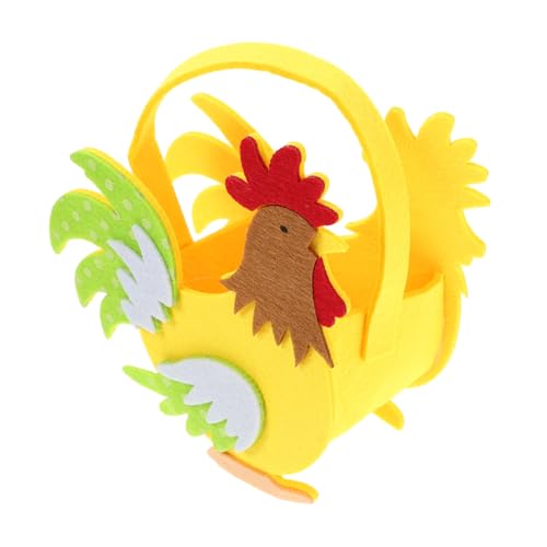 ADOCARN Kreativer Aufbewahrungskorb Gewebtem Material Mit Hühnerdesign Tragbarer Handkorb Für Ostern Spielzeug Und Für Kinderzimmer-dekoration Und Organisation ADOCARN Kreativer Aufbewahrungskorb Gewebtem Material Mit Hühnerdesign Tragbarer Handkorb Für Ostern Spielzeug Und Für Kinderzimmer-dekoration Und Organisation von ADOCARN