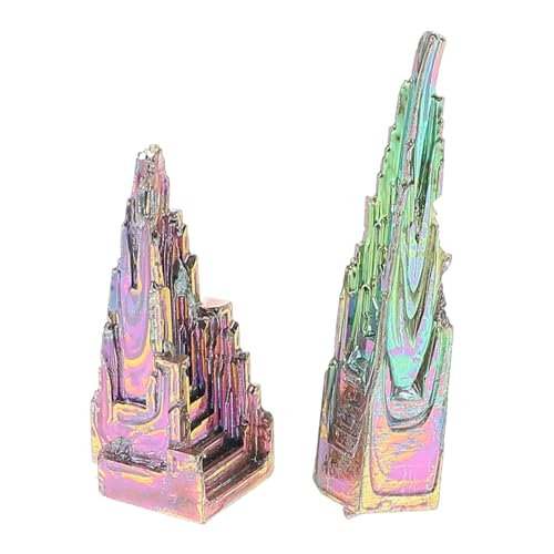 ADOCARN Wismutkristallmineral Als Schreibtischdekoration Unregelmäßige Kristallprobe Für Handwerkskunst Wismutmineralornament Für Heimdekoration Kleine Mineralprobenschmuck Für ADOCARN Wismutkristallmineral Als Schreibtischdekoration Unregelmäßige Kristallprobe Für Handwerkskunst Wismutmineralornament Für Heimdekoration Kleine Mineralprobenschmuck Für von ADOCARN