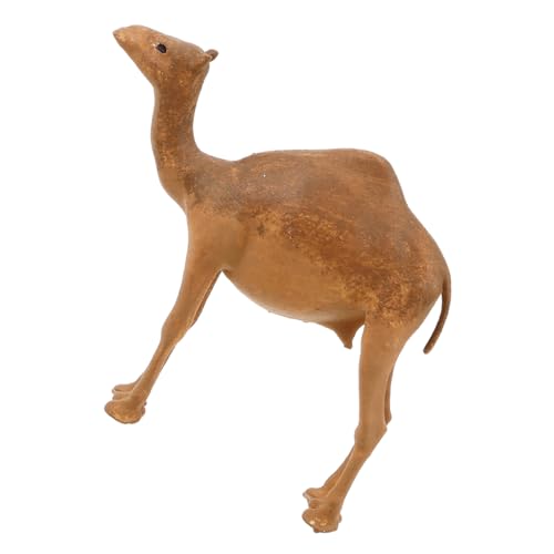 ADOCARN Wüstenkamel Spielzeug, Kamel Statue, Kamel Statue, Ägyptische Figuren, Spielzeug, Kleine Wüstentierfiguren, Miniatur Tierfiguren, Kamelfigur, Schreibtisch Ornament, von ADOCARN