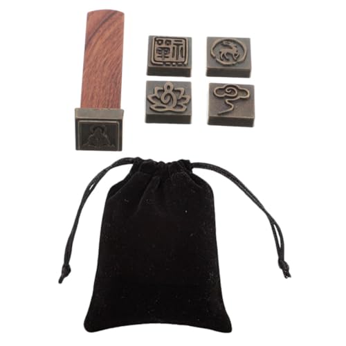 ADOCARN Zen Siegel Clouds Design Stempel chinesischer Magnetversiegelung Chinesische Schreibwarensiegel Japanische glückverheißende Siegel chinesisches siegel aus Holz Flanell ADOCARN Zen Siegel Clouds Design Stempel chinesischer Magnetversiegelung Chinesische Schreibwarensiegel Japanische glückverheißende Siegel chinesisches siegel aus Holz Flanell von ADOCARN