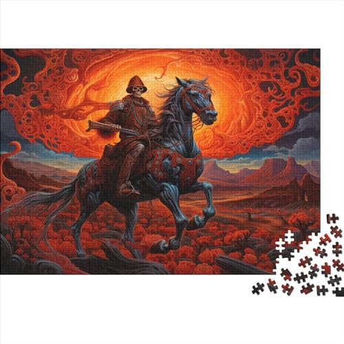 Colourful Horses (109) Für Erwachsene 300 Teile Personalised Photos Puzzles Family Challenging Games Home Decor Geburtstag Educational Game Stress Relief 300pcs (40x28cm) von ADOVZ