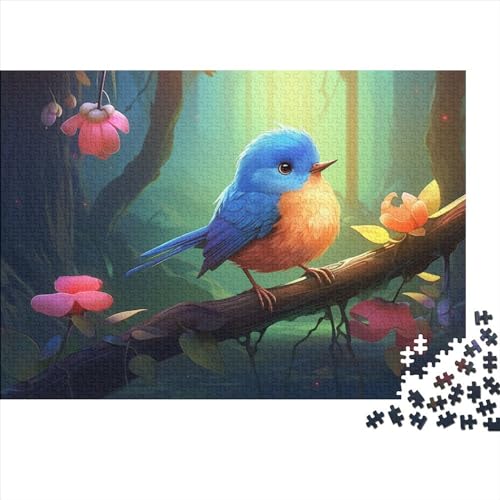 Robin (48) Puzzles Für Erwachsene 1000 Teile Holz Typical Animal Moderne Wohnkultur Geburtstag Family Challenging Games Educational Game Stress Relief 1000pcs (75x50cm) von ADOVZ