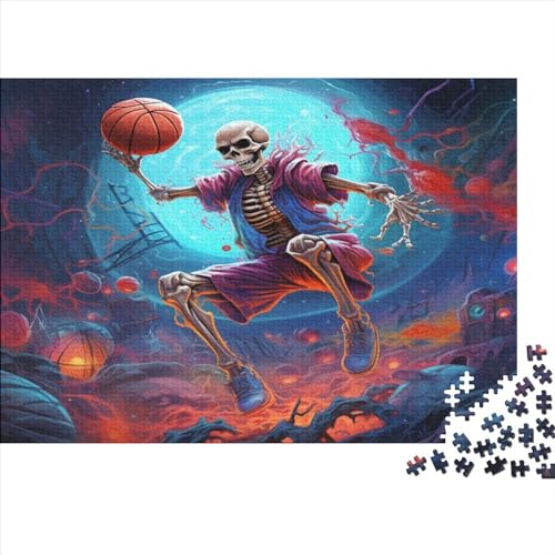 Skeleton Man (66) Erwachsene 500 Teile Personalised Photo Puzzle Geburtstag Wohnkultur Lernspiel Geschicklichkeitsspiel Für Die Ganze Familie Stress Relief 500pcs (52x38cm) von ADOVZ