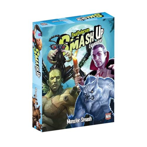 Alderac Entertainment Group | Smash Up Monster Smash | Card Game for 2 tot 4 Players in English | Standalone Expansion | Ages 12+ Alderac Entertainment Group | Smash Up Monster Smash | Card Game for 2 tot 4 Players in English | Standalone Expansion | Ages 12+ von AEG