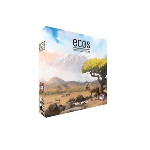 Alderac Entertainment - Ecos The First Continent - Board Game - Base Game - for 2-6 Players - from Ages 14+ - English von AEG