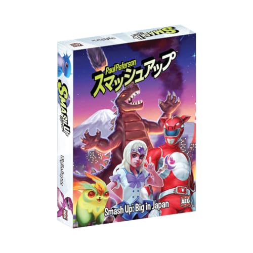 Alderac Entertainment Group | Smash Up Big in Japan | Card Game for 2 tot 4 Players in English | Standalone Expansion | Ages 14+ Alderac Entertainment Group | Smash Up Big in Japan | Card Game for 2 tot 4 Players in English | Standalone Expansion | Ages 14+ von AEG