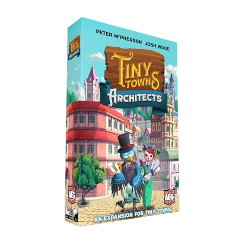 Alderac Entertainment Group | Tiny Towns Architects Board Game in English for All Family | Strategic Competitive Game for 1-6 Players | Adds 30 New Buildings and Monuments Alderac Entertainment Group | Tiny Towns Architects Board Game in English for All Family | Strategic Competitive Game for 1-6 Players | Adds 30 New Buildings and Monuments von AEG