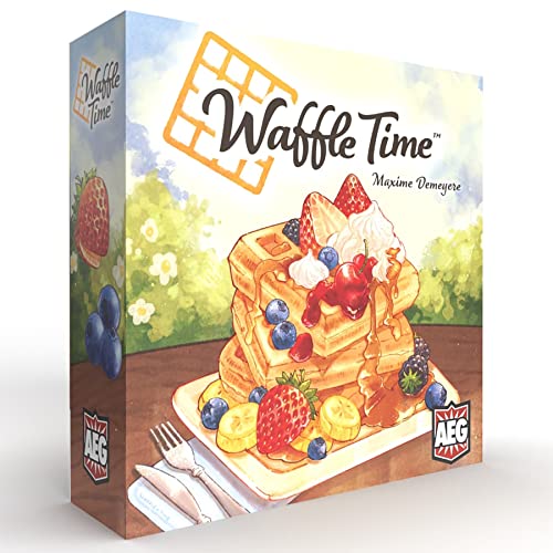 Alderac Entertainment Group | Waffle Time Tile Placement Game in English for All Family | Building Party Game for 1-4 Players | Build Your Own Waffle von AEG