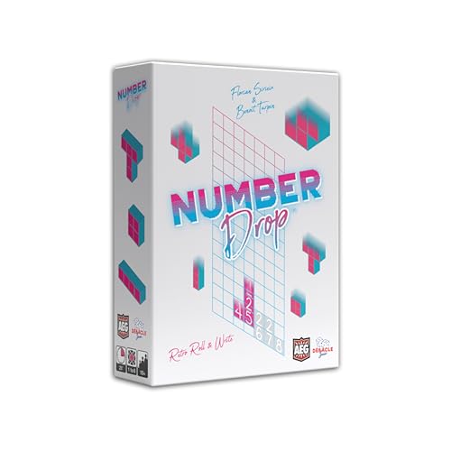 Alderac Entertainment - Number Drop - Dice Game - Base Game - for 1-6 Players - from Ages 10+ - English von AEG