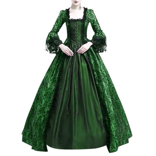 AEGJEGVD Mittelalter Kostüm Abendkleider Gothic Lolita Mittelalterliche Halloween-Kleider Renaissance Prinzessin Barock Rokoko Kleidung Faschingskostüm Cocktailkleid Viktorianisches Königin AEGJEGVD Mittelalter Kostüm Abendkleider Gothic Lolita Mittelalterliche Halloween-Kleider Renaissance Prinzessin Barock Rokoko Kleidung Faschingskostüm Cocktailkleid Viktorianisches Königin von AEGJEGVD