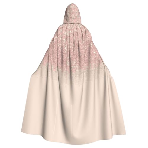 AEKGOHP Rose-Gold-Tapete, bedruckt, Halloween, Erwachsenen-Kapuzenumhang, Herren- und Damenbekleidung, Mantel, Rollenspiel AEKGOHP Rose-Gold-Tapete, bedruckt, Halloween, Erwachsenen-Kapuzenumhang, Herren- und Damenbekleidung, Mantel, Rollenspiel von AEKGOHP