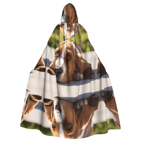 AEKGOHP Umhang mit Kapuze für Herren und Damen, Motiv: ruhender Hund, bedruckt, Halloween, Erwachsene, Rollenspiel AEKGOHP Umhang mit Kapuze für Herren und Damen, Motiv: ruhender Hund, bedruckt, Halloween, Erwachsene, Rollenspiel von AEKGOHP