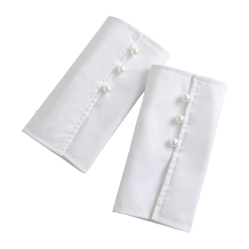 AEKLXVKU Falsche Manschetten DIY Winter Handgelenk Manschetten Wärmer für Sweatshirt Cosplay Sportbekleidung lang von AEKLXVKU