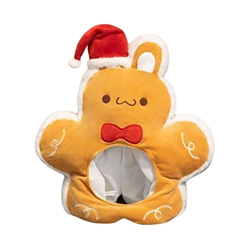 Hübscher Weihnachts-Hut, Lebkuchen-Hase, Winter-Kopfbedeckung, Cosplay, Erwachsene von AEKLXVKU