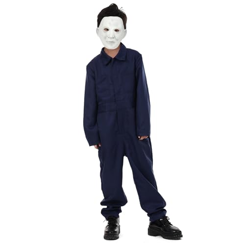 AENEY Myers Halloween-Kostüm für Kinder mit Maske (A, X-Large) von AENEY