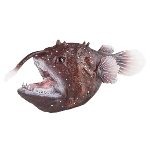 AENIMELY Anglerfisch Figur Meerestier Modell – Wissenschaftliches Lernspielzeug, Fischfiguren, Aquariendekoration, Geburtstagsgeschenk, Party-Mitgebsel für Kinder AENIMELY Anglerfisch Figur Meerestier Modell – Wissenschaftliches Lernspielzeug, Fischfiguren, Aquariendekoration, Geburtstagsgeschenk, Party-Mitgebsel für Kinder von AENIMELY