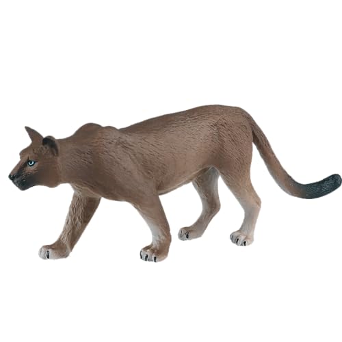 AENIMELY Berglöwenfigur – Realistische Feste Puma-Tierfiguren für Kinder – Pädagogisches Wildtier-Spielzeug, Wald-Wissenschafts-Display, Natur-Geschenk von AENIMELY