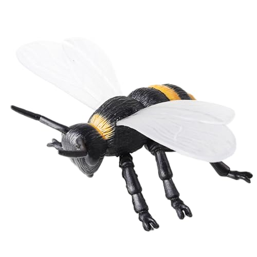 AENIMELY Große Wespenfigur – Hohles realistisches Insektenmodell für Kinder – Pädagogisches Insekten-Spielzeug für Lernen & Naturforschung von AENIMELY