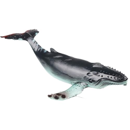 AENIMELY Hohler Buckelwal-Figur – Realistische Ozean-Tierfiguren für Kinder, pädagogisches Meereslebewesen-Modell, Tortenaufsatz & Aquarium-Display AENIMELY Hohler Buckelwal-Figur – Realistische Ozean-Tierfiguren für Kinder, pädagogisches Meereslebewesen-Modell, Tortenaufsatz & Aquarium-Display von AENIMELY