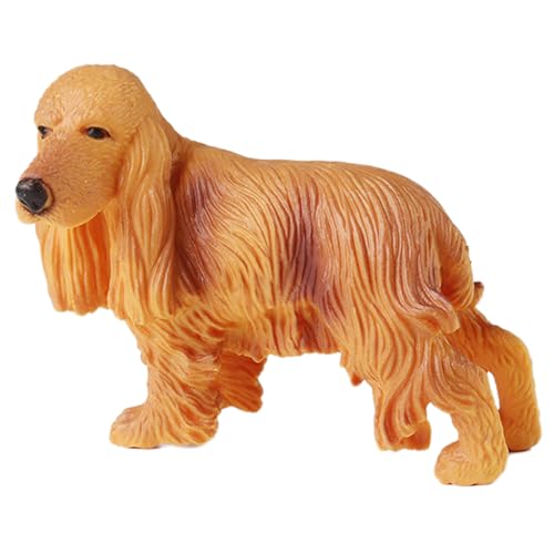 AENIMELY Hohler Cocker Spaniel – Realistisches Hunde-Rassen-Spielzeug für Kinder, pädagogisches Haustiermodell, Kuchentopper & Hundeliebhaber-Geschenk von AENIMELY