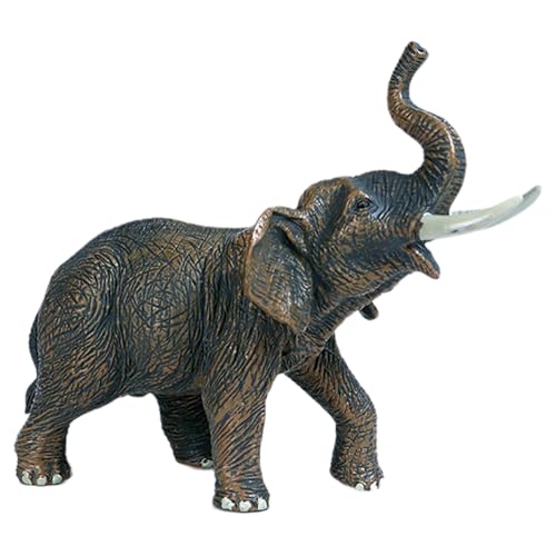 AENIMELY Hohler Elefant – Realistisches Dschungel-Wildtierspielzeug für Kinder, pädagogisches Lernmodell, Kuchentopper & Safari-Party-Geschenk von AENIMELY