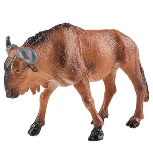 AENIMELY Hohler GNU – Realistisches Safari-Tiermodell für Kinder, pädagogisches Wildtier-Lernmodell, Kuchentopper & Natur-Display AENIMELY Hohler GNU – Realistisches Safari-Tiermodell für Kinder, pädagogisches Wildtier-Lernmodell, Kuchentopper & Natur-Display von AENIMELY
