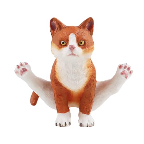 AENIMELY Katzenfiguren – Orange sitzende Katzenfigur, Lernspielzeug, Kuchenaufsatz, Kätzchenspielzeug, Weihnachts- und Geburtstagsgeschenk für Kinder AENIMELY Katzenfiguren – Orange sitzende Katzenfigur, Lernspielzeug, Kuchenaufsatz, Kätzchenspielzeug, Weihnachts- und Geburtstagsgeschenk für Kinder von AENIMELY