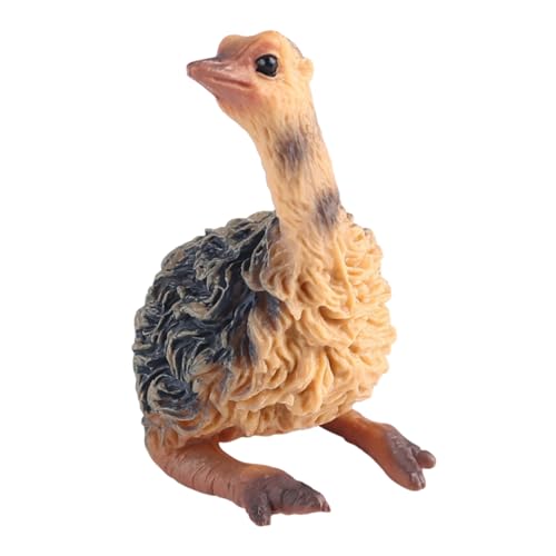 AENIMELY Mini Strauß-Figur – Bildungsmodell, Dschungeltier, Wildtier-Figur, Kognitive Entwicklung, Lernspielzeug für Kinder AENIMELY Mini Strauß-Figur – Bildungsmodell, Dschungeltier, Wildtier-Figur, Kognitive Entwicklung, Lernspielzeug für Kinder von AENIMELY